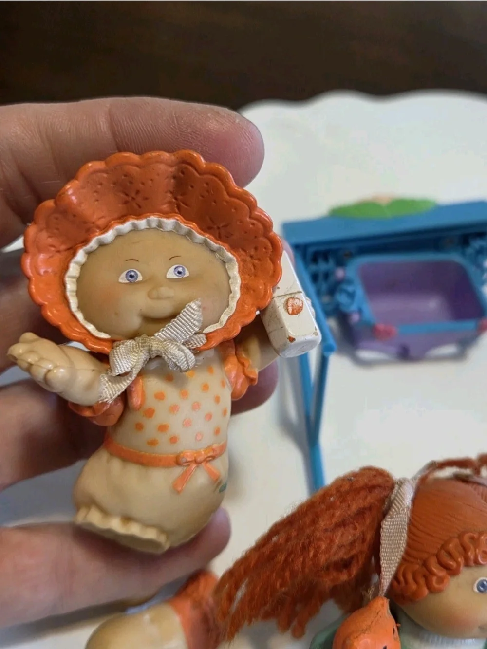 Vintage Lot Of Cabage Patch Miniature Dolls